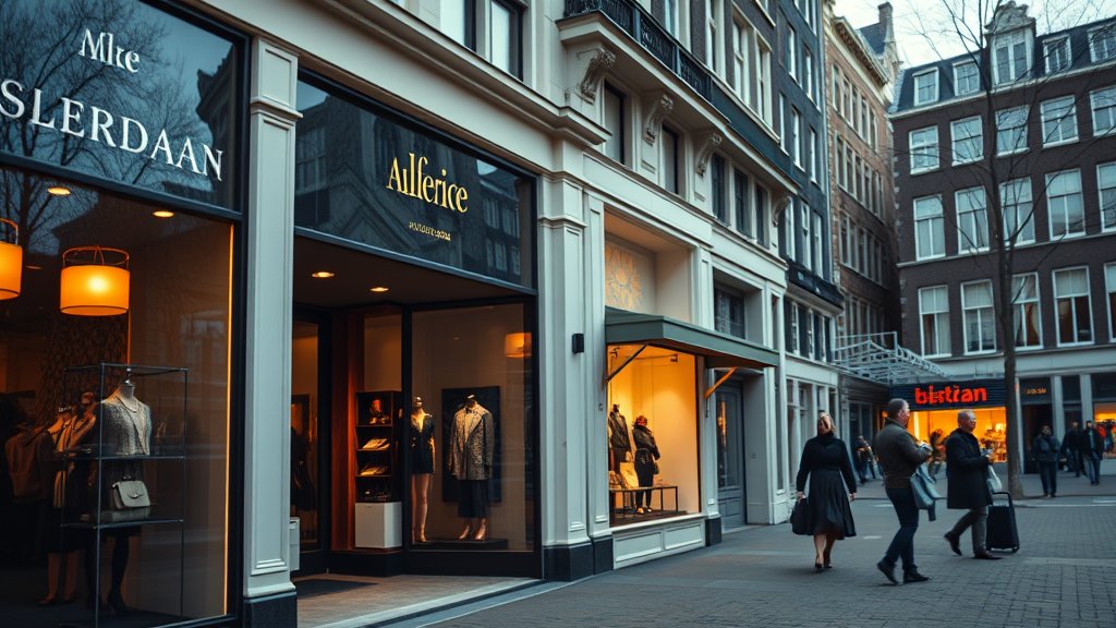 Luxe shoppen en dineren in amsterdam: ontdek de hotspots